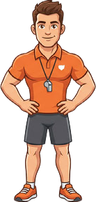 Fitness Coach mascot