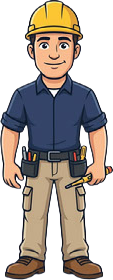 Electrician mascot