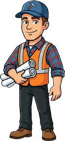 Contractor mascot