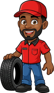Tire Tech mascot