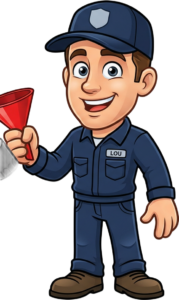 Oil Change Tech mascot