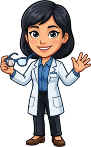 Optometrist mascot