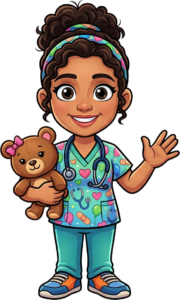 Pediatrician mascot