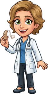 Audiologist mascot