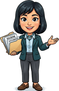 Escrow Officer mascot