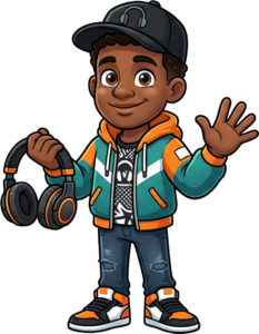 DJ mascot