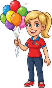 Party Rental mascot