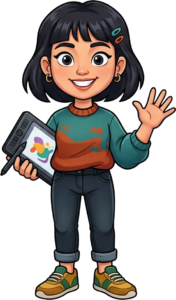 Graphic Designer mascot