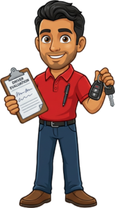 Driving Instructor mascot