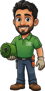 Turf Installer mascot
