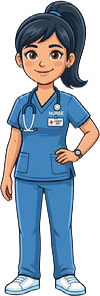 Nurse mascot
