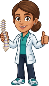 Chiropractor mascot