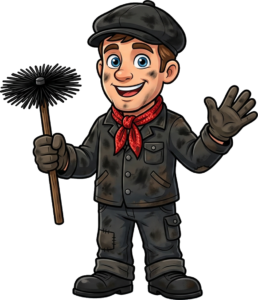 Chimney Sweep mascot