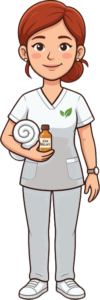 Massage Therapist mascot