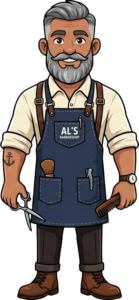 Barber mascot