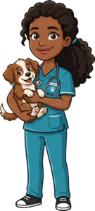 Veterinarian mascot
