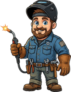 Welder mascot