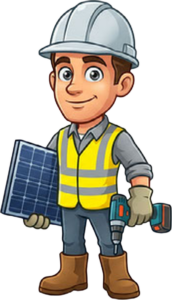Solar Installer mascot