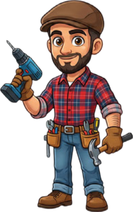 Handyman mascot