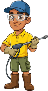 Pressure Washing mascot