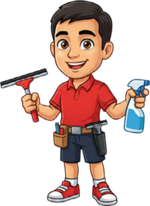 Window Cleaner mascot