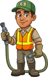 Septic Service mascot