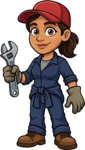 Mobile Mechanic mascot