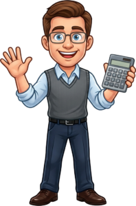 Accountant CPA mascot