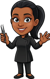 Lash Tech mascot