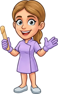 Waxing Specialist mascot