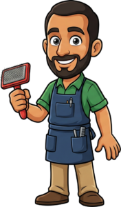 Mobile Groomer mascot